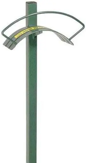 YARD BUTLER HC-2 Hose Hanger,Steel,Green,5.5 In D,11 In W