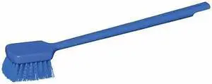 TOUGH GUY 48LZ43 3 1/2 in W Scrub Brush, Stiff, 15 3/4 in L Handle, 4 1/2 in L