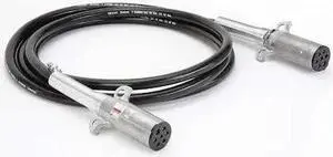 VELVAC 590046 Power Cable,144 in.,Straight,Copper,12V