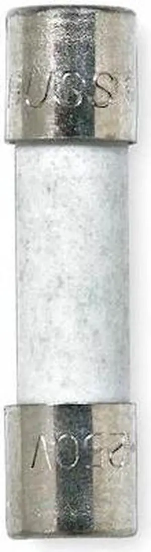 EATON BUSSMANN S501-2.5-R Ceramic Fuse, Fast-Acting, 2.50A, 250V AC, 1.5kA at