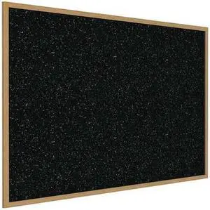 GHENT WTR35-CF Rubber Bulletin Board 36-5/8" x 60-5/8", Confetti