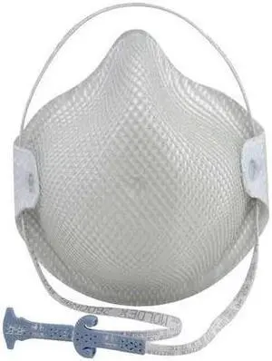 MOLDEX 2600N95 Disposable Respirator, N95, Molded, Dual, Non-Adjustable, Molded