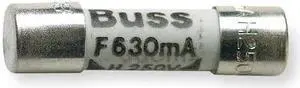 FLUKE Fluke-871173/630 mA Ceramic Fuse, Fast-Acting, 630mA, 250V AC, 1.5kA at