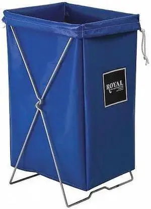 ROYAL BASKET TRUCK G00-BBX-HBK Hamper Kit,30 gal,Blue