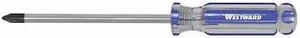 WESTWARD 401L85 General Purpose Phillips Screwdriver #3 Square