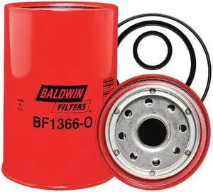 BALDWIN FILTERS BF1366-O Fuel Filter,5-5/8 x 3-21/32 x 5-5/8 In
