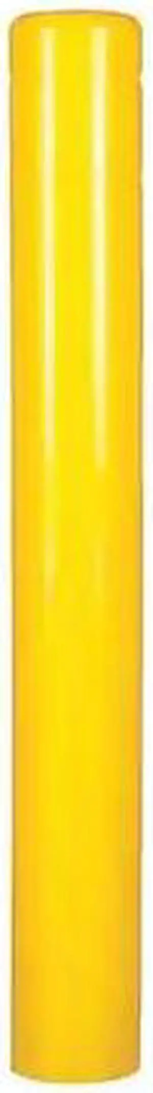 ZORO SELECT CL1386AA Post Sleeve,7 In Dia.,60 In H,Yellow