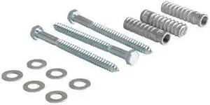 ZORO SELECT CS-33-KIT-3 Concrete Installation Kit,F/72 In Stops