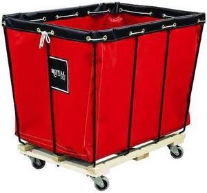 ROYAL BASKET TRUCK G12-RRX-KDA-3UNN Knock Down Basket Truck,12 Bu,Red Vinyl