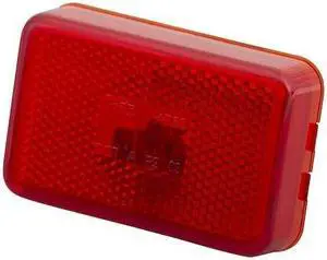 GROTE 45232 Marker Lamp,Knapheide Style,Red