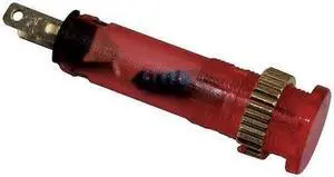 DAYTON 22NY81 Flush Indicator Light,8mm,240V,Red