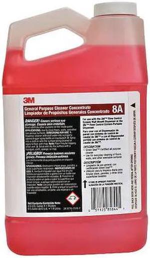 3M 8A General Purpose Cleaner , 0.5 gal. Jug , Citrus ,
