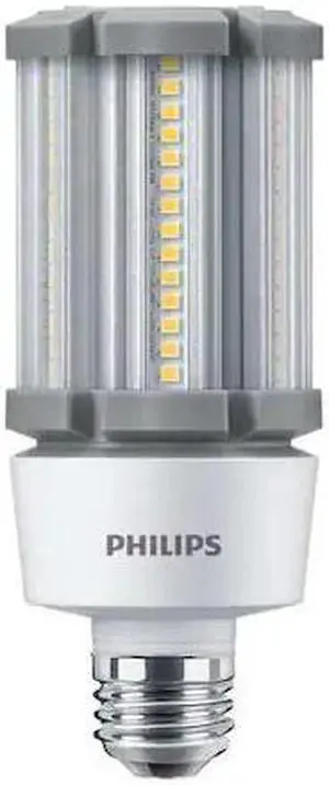 PHILIPS 18CC/LED/850/ND E26 G2 BB 6/1 18 kW, HID Replacement LED Bulb, White,