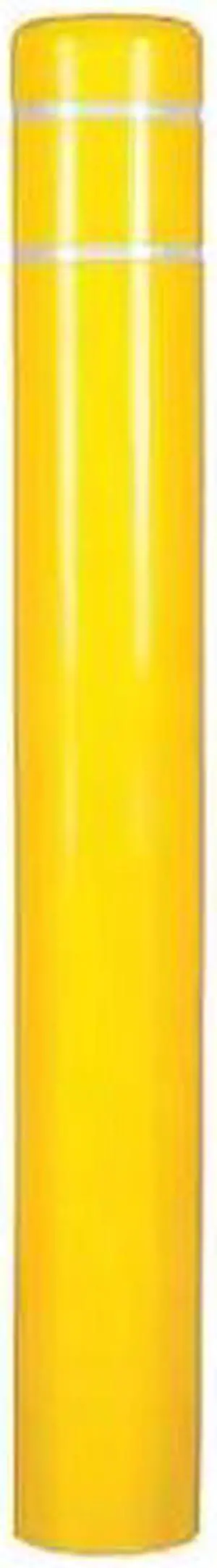 ZORO SELECT CL1386E Post Sleeve,7 In Dia.,60 In H,Yellow
