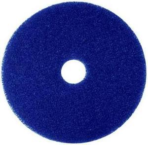TOUGH GUY 402W05 Cleaning Pad,Blue,Size 11",Round,PK5