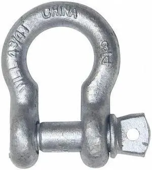 KINEDYNE 101-12625GRA Anchor Shackle,5/8 in. Body Size
