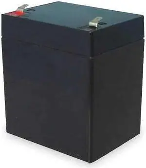 ZORO SELECT 2UKK1 Battery,Sealed Lead Acid,12V,5Ah,Faston