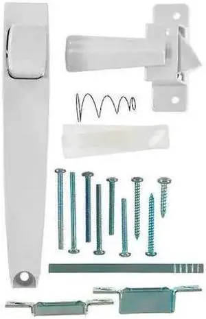 WRIGHT PRODUCTS V333WH Push Button Latch, White