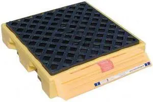 ULTRATECH 1320 Spill Deck, 77 gal Spill Capacity, 1 Drums, 1,500 lb Load