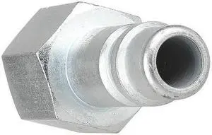SPEEDAIRE 30E667 Coupler Plug,(F)NPT,3/8,Steel