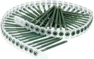 DURASPIN 08C300WK Drywall Screw, #8 x 2-53/64 in, Steel, Flat Head Phillips