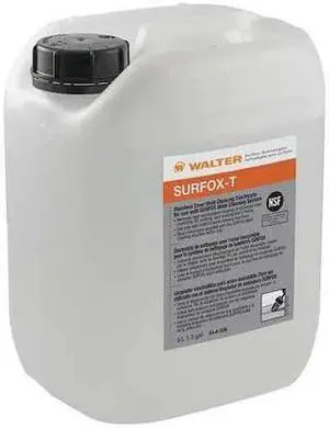 SURFOX 54A006 Weld Cleaning Solution,1.3 gal.