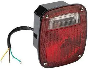 GROTE 50972 Stop-Turn-Tail Lamp,Three Stud,6.75 In