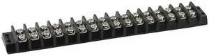 ZORO SELECT 6ZEG3 Terminal Strip,15A,16 Pole,300VAC