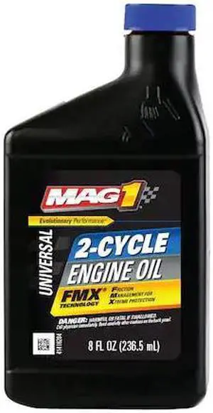 MAG 1 MAG60138 2-Cycle Conventional Engine Oil, Blue, 8 Oz.