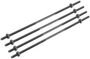 DAYTON 30D496 Tie Rods,Length 8 In.,# 8-32 In.,PK4