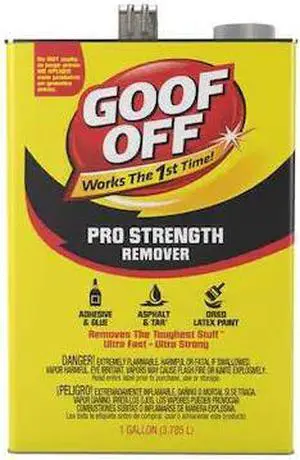 GOOF OFF FG657 Professional Strength Remover, Non-Aerosol Can, 1 gal,