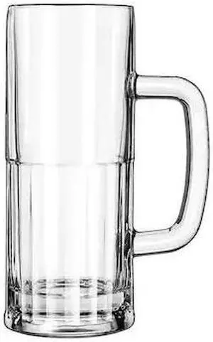 LIBBEY 5360 Libbey Beer Mug 22 oz. Glass Foodservice, PK12
