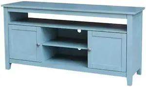 INTERNATIONAL CONCEPTS TV32-51 Entertainment / TV Stand with 2 Doors, Ocean