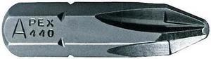 APEX TOOL GROUP 440-2X-250PK Torsion Bit,SAE,1/4",Hex,No 2,1",PK250
