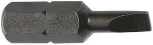 APEX TOOL GROUP 445-0X-5PK Torsion Bit, SAE, 1/4", Hex, 3F-4R, 1", PK5