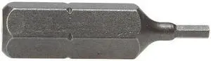 APEX TOOL GROUP 185-3X-5PK Torsion Bit, SAE, 1/4", Hex, 5/32", PK5
