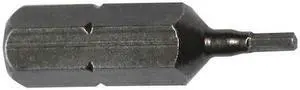 APEX TOOL GROUP 185-3MM-5PK Torsion Bit, Metric, 1/4", Hex, 3mm, 1", PK5