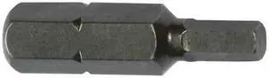 APEX TOOL GROUP 185-2X-5PK Torsion Bit, SAE, 1/4", Hex, 1/8", 1", PK5