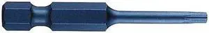 WESTWARD 41D625 Power Bit,SAE,1/4",Hex Power Drive,PK5
