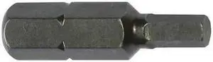 APEX TOOL GROUP 185-000X-5PK Torsion Bit, SAE, 1/4", Hex, 1/20", 1", PK5