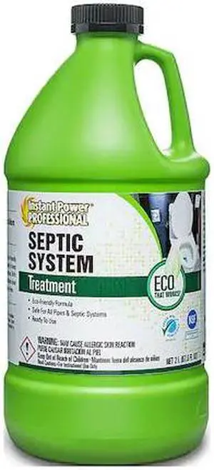 INSTANT POWER PROFESSIONAL 8866 Septic System Treatment,2L,Odorless