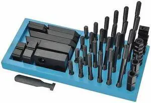 WESTWARD 19T336 Clamping Kit,3/4,5/8-11 Stud,54 pcs