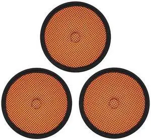 ERGODYNE 8983 Orange Hard Hat Replacement Top Pad,PK3