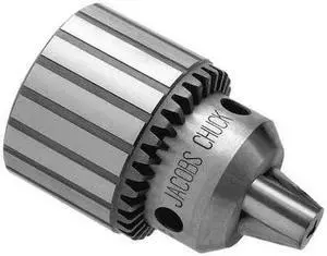 JACOBS JCM6206 Super Chucks (R) Keyed Drill Chuck 0.250" Cap., 1JT Mount Size
