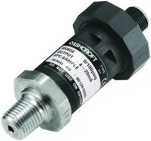 ASHCROFT G17M0242EW30# Pressure Transducer,Range 0 to 30 psi,