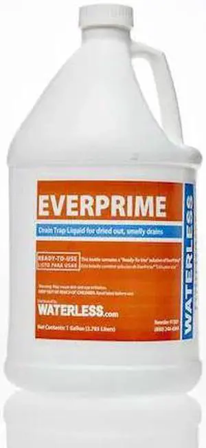 EVERPRIME 1501 Drain Trap Liq,Jug,1 gal,Liq