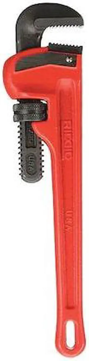 RIDGID 31020 14 in L 2 in Cap. Cast Iron Straight Pipe Wrench