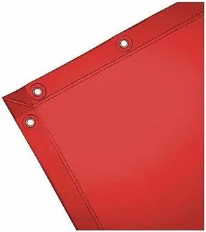 WILSON 36292 Welding Curtain, PVC, 6 ft L., 6 ft W., 13 oz, 150Â° F Withstand