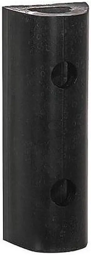 BUYERS PRODUCTS D412 Bumper,Rubber,4" x 3-3/4" x 12"