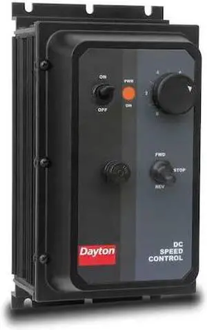DAYTON 2M171 DC Speed Control,90/180VDC,NEMA 4/12
